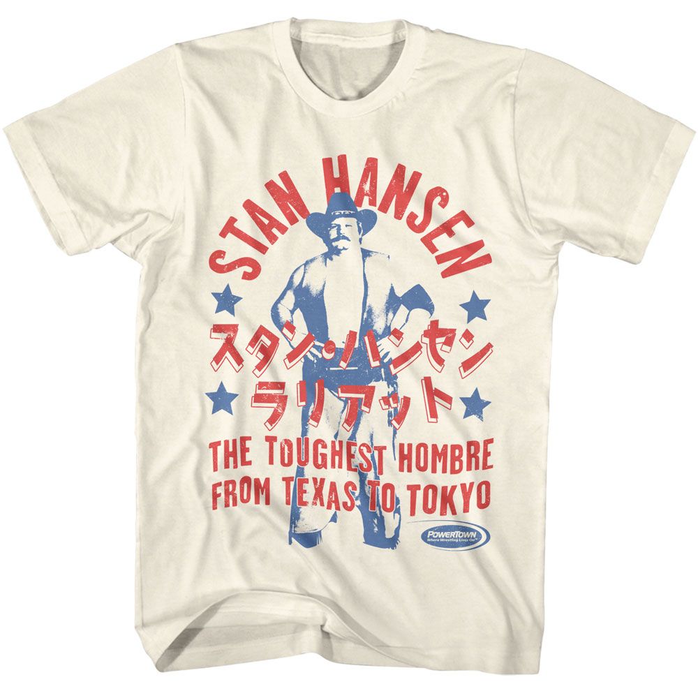 POWERTOWN-POWERTOWN TOUGHEST HOMBRE-NATURAL ADULT S/S TSHIRT