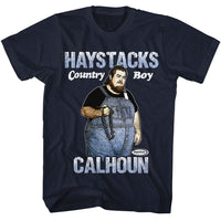 Thumbnail for POWERTOWN-POWERTOWN HAYSTACKS CALHOUN-NAVY ADULT S/S TSHIRT