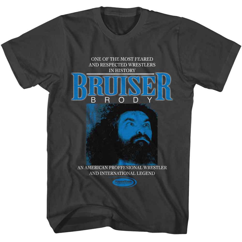 POWERTOWN-POWERTOWN BRUISER BRODY-SMOKE ADULT S/S TSHIRT