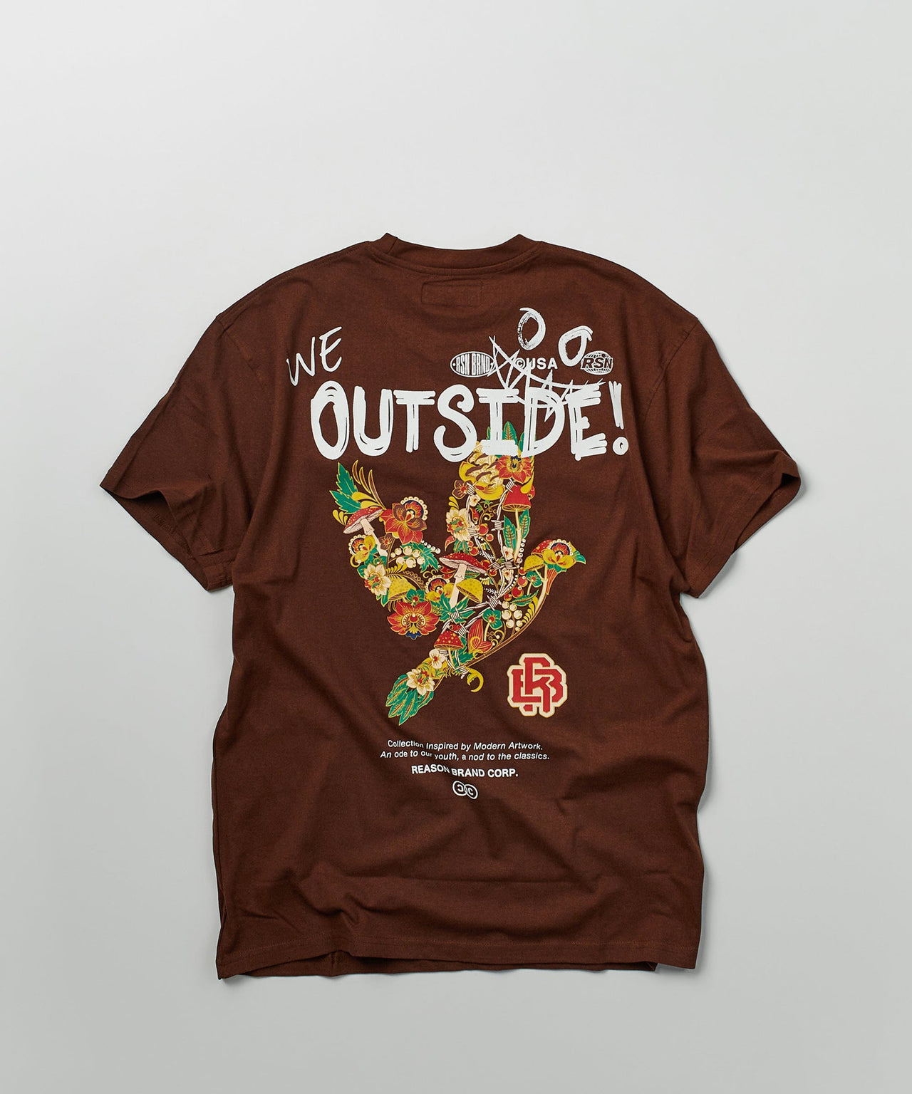 We Outside T-Shirt - Brown