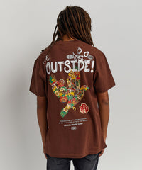 Thumbnail for We Outside T-Shirt - Brown