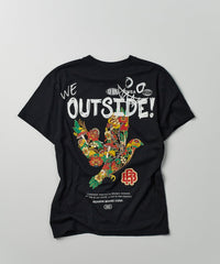 Thumbnail for We Outside T-Shirt - Black