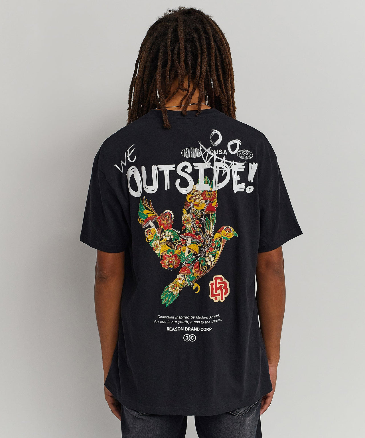 We Outside T-Shirt - Black