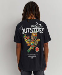 Thumbnail for We Outside T-Shirt - Black