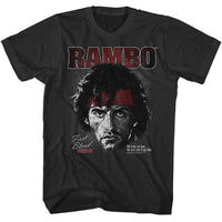 Thumbnail for RAMBO-RAMBO FIRST BLOOD PART 2 PORTRAIT-SMOKE ADULT S/S TSHIRT