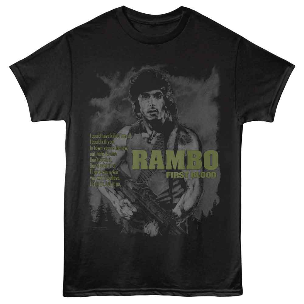 Rambo - Dont Push It T-Shirt
