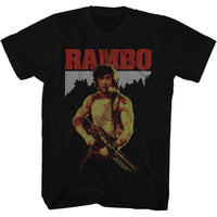 Thumbnail for RAMBO-REAL RAMBO-BLACK ADULT S/S TSHIRT