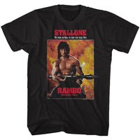 Thumbnail for RAMBO-PART II-BLACK ADULT S/S TSHIRT