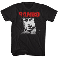 Thumbnail for RAMBO-RED AND WHITE-BLACK ADULT S/S TSHIRT