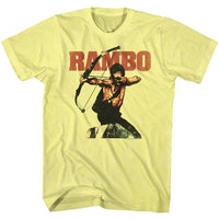 Thumbnail for RAMBO-RAMBOW-YELLOW HEATHER ADULT S/S TSHIRT