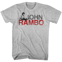 Thumbnail for RAMBO-JONBO-GRAY HEATHER ADULT S/S TSHIRT