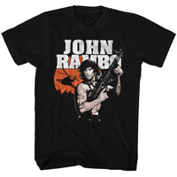 Thumbnail for RAMBO-JOHN RAMBO-BLACK ADULT S/S TSHIRT