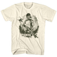 Thumbnail for RAMBO-WATERCOLOR-NATURAL ADULT S/S TSHIRT