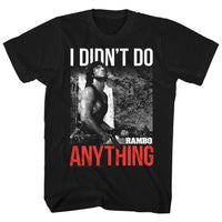 Thumbnail for RAMBO-DO 2-BLACK ADULT S/S TSHIRT
