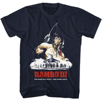 Thumbnail for RAMBO-RAMBO GOD WOULD HAVE MERCY-NAVY ADULT S/S TSHIRT