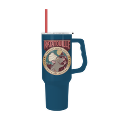 Disney Pixar Ratatouille  40oz Stainless Steel Tumbler w Handle – 12 pc ppk ($13.75 each)