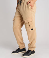 Thumbnail for Banks Fleece Cargo Pant - Beige