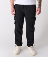 Thumbnail for Banks Fleece Cargo Pant - Black