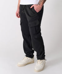Thumbnail for Banks Fleece Cargo Pant - Black