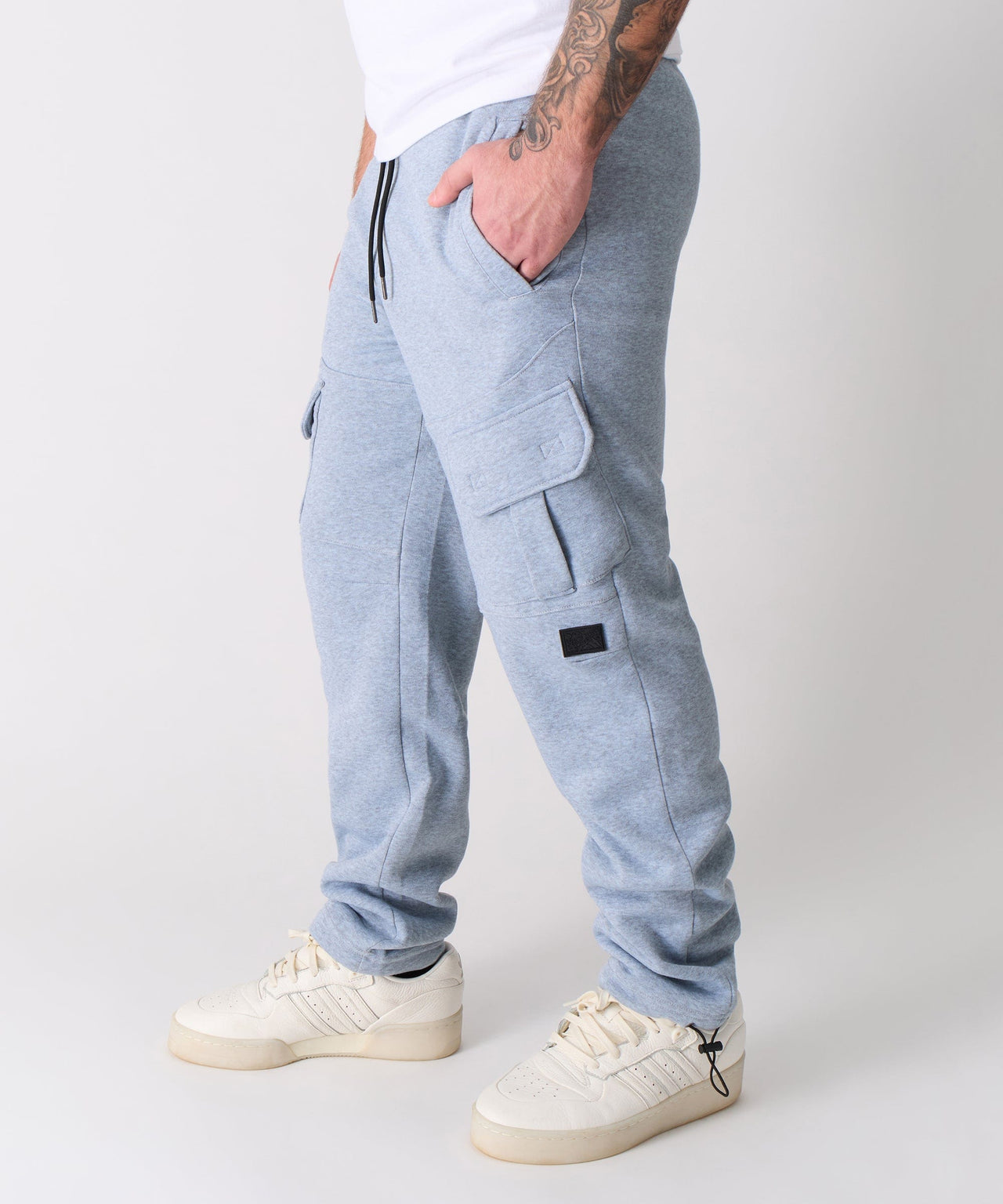 Banks Fleece Cargo Pant - Grey