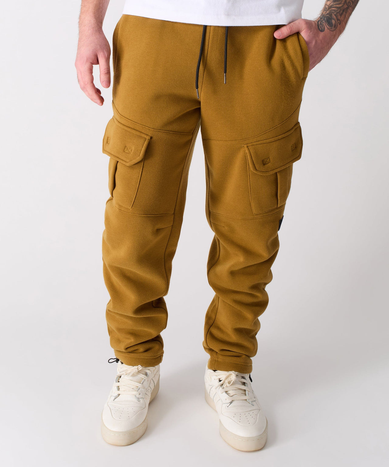 Banks Fleece Cargo Pant - Khaki