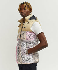 Thumbnail for Paisley Puffer Vest
