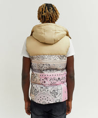 Thumbnail for Paisley Puffer Vest