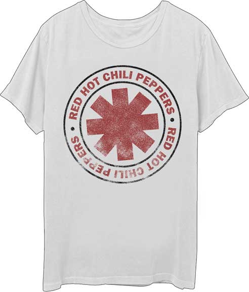 DISTRESSED OUTLINED LOGO MENS LIGHTWEIGHT T-SHIRT