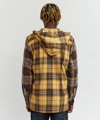 Thumbnail for Scorpion Hooded Flannel Shirt