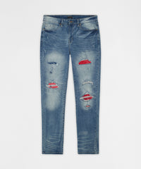 Thumbnail for Rebel Distressed Skinny Jeans