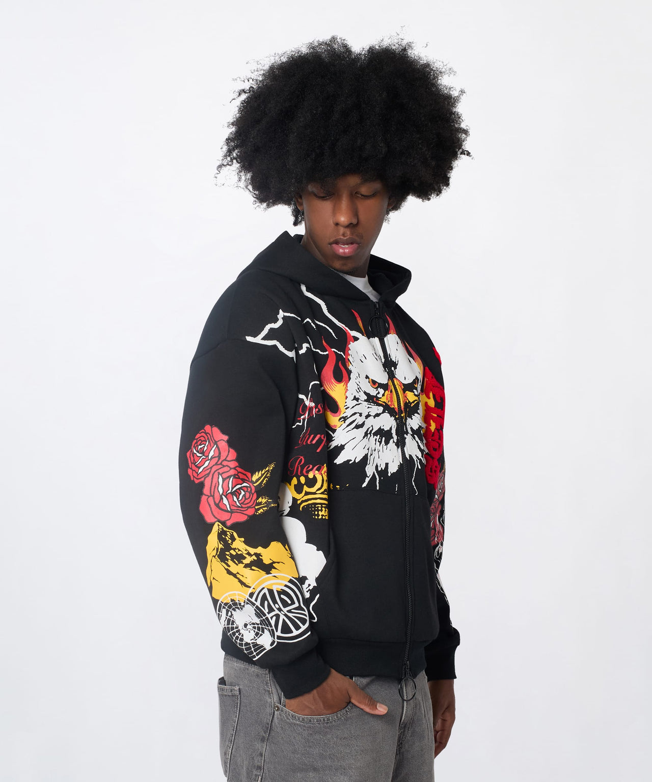First Class Chenille Full ZIP Hoodie
