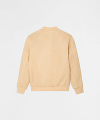 Thumbnail for Crossed Faux Pu Leather Bomber
