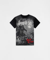 Thumbnail for Speed Of Sin Graphic Short Sleeve T-Shirt