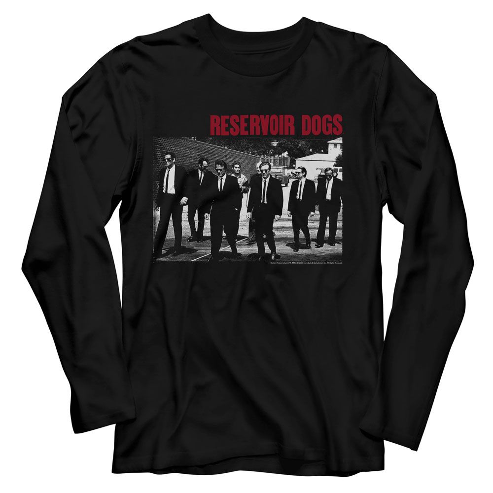 RESERVOIR DOGS-RESERVOIR DOGS GROUPSHOT-BLACK ADULT L/S TSHIRT