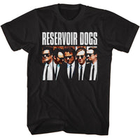 Thumbnail for RESERVOIR DOGS-RESERVOIR DOGS CHARACTER RECTANGLES-BLACK ADULT S/S TSHIRT