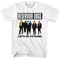 Thumbnail for RESERVOIR DOGS-RESERVOIR DOGS COLOR CODES-WHITE ADULT S/S TSHIRT