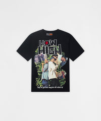 Thumbnail for How High They've Got Their Degrees Graphic Short Sleeve T-Shirt - Black