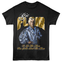 Thumbnail for RIC FLAIR-RIC FLAIR TO BE THE MAN-BLACK ADULT S/S TSHIRT