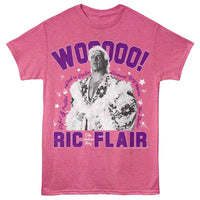 Thumbnail for RIC FLAIR-RIC FLAIR STYLIN AND PROFILIN-RETRO PINK HEATHER ADULT S/S TSHIRT