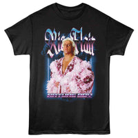 Thumbnail for RIC FLAIR-RIC FLAIR NEON NATURE BOY-BLACK ADULT S/S TSHIRT