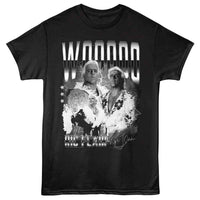 Thumbnail for RIC FLAIR-RIC FLAIR B W WOO COLLAGE-BLACK ADULT S/S TSHIRT