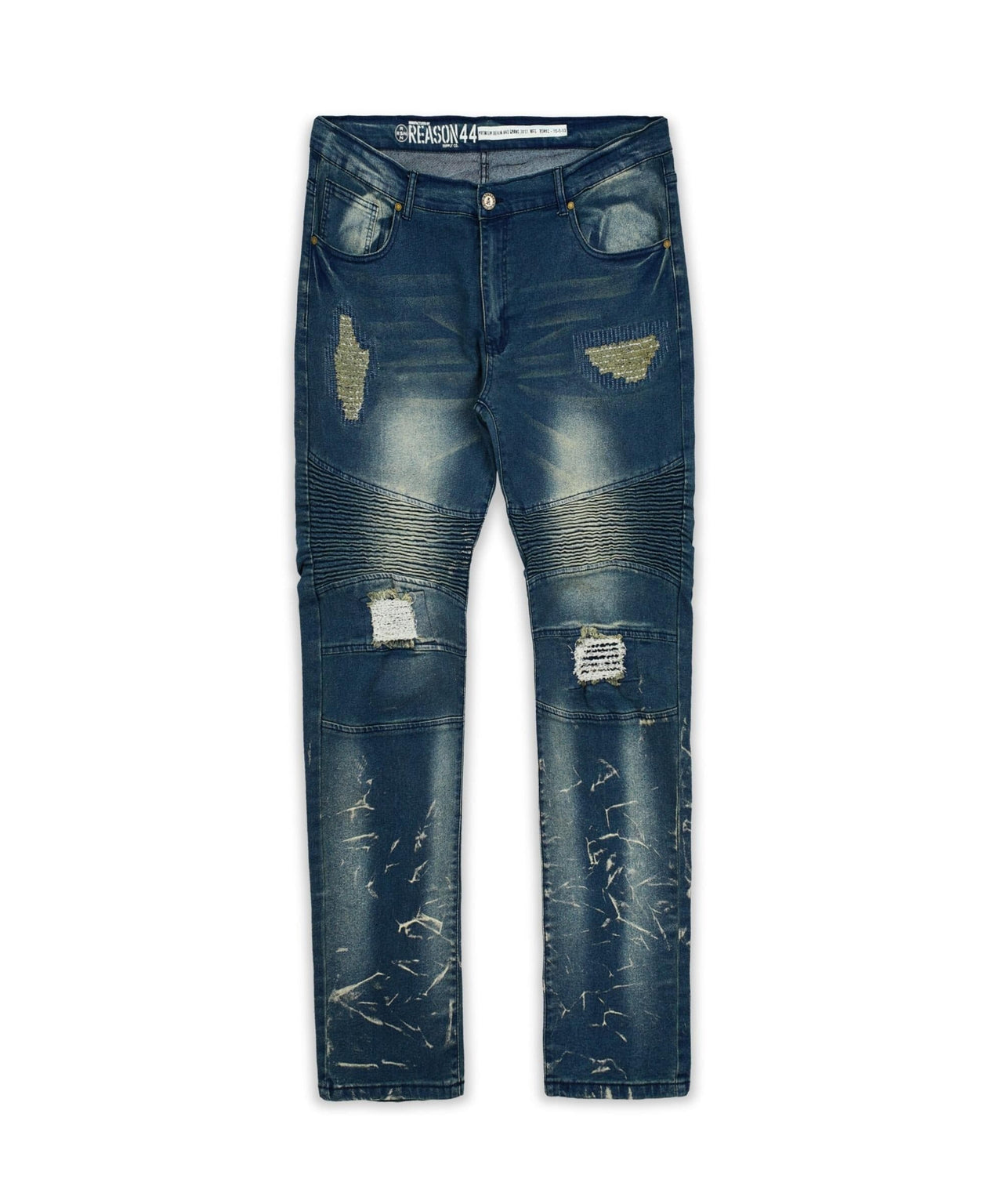 Mulberry Plus Size Moto Denim Jeans