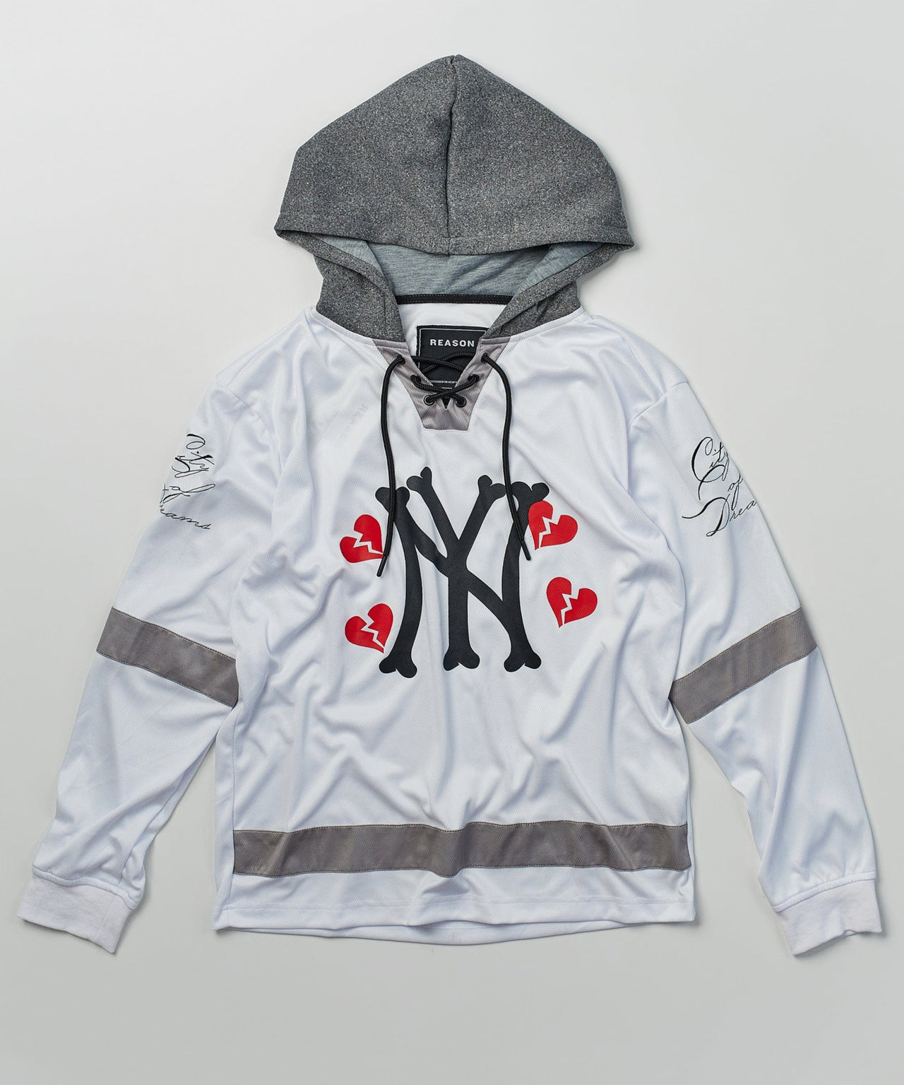 Ny Crossbone Hockey Jersey