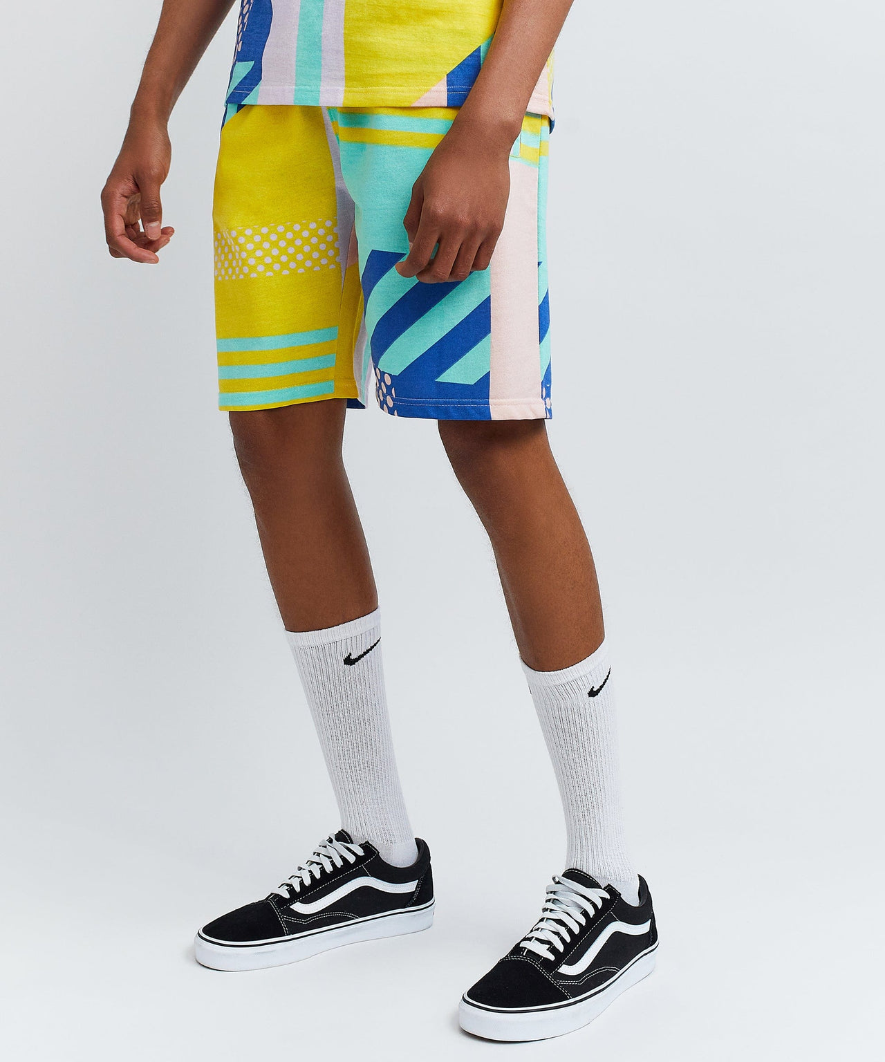 Color Block Crew Set