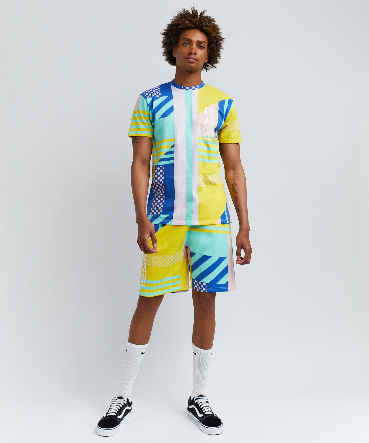 Color Block Crew Set