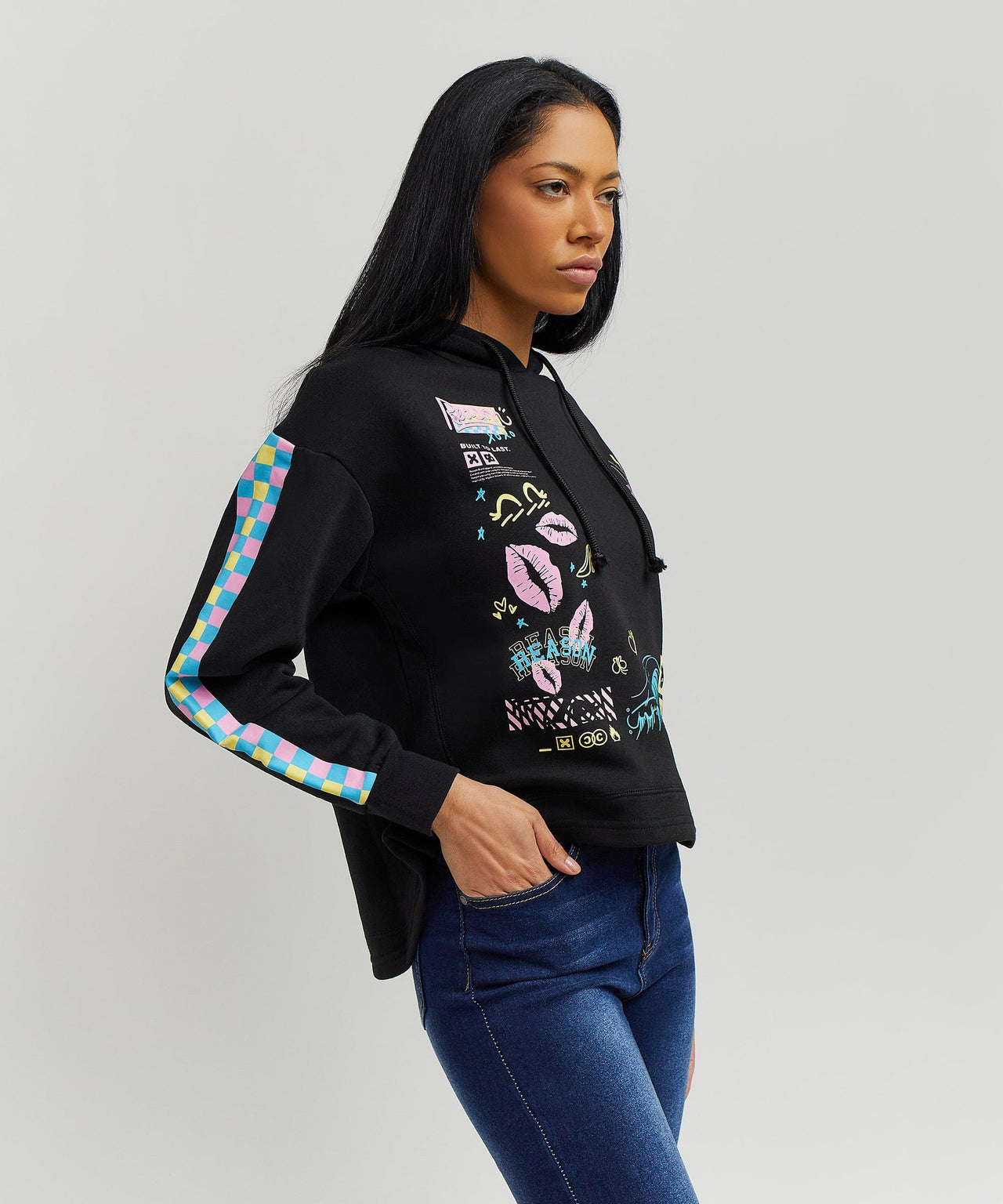 Baddie Crop Hoodie
