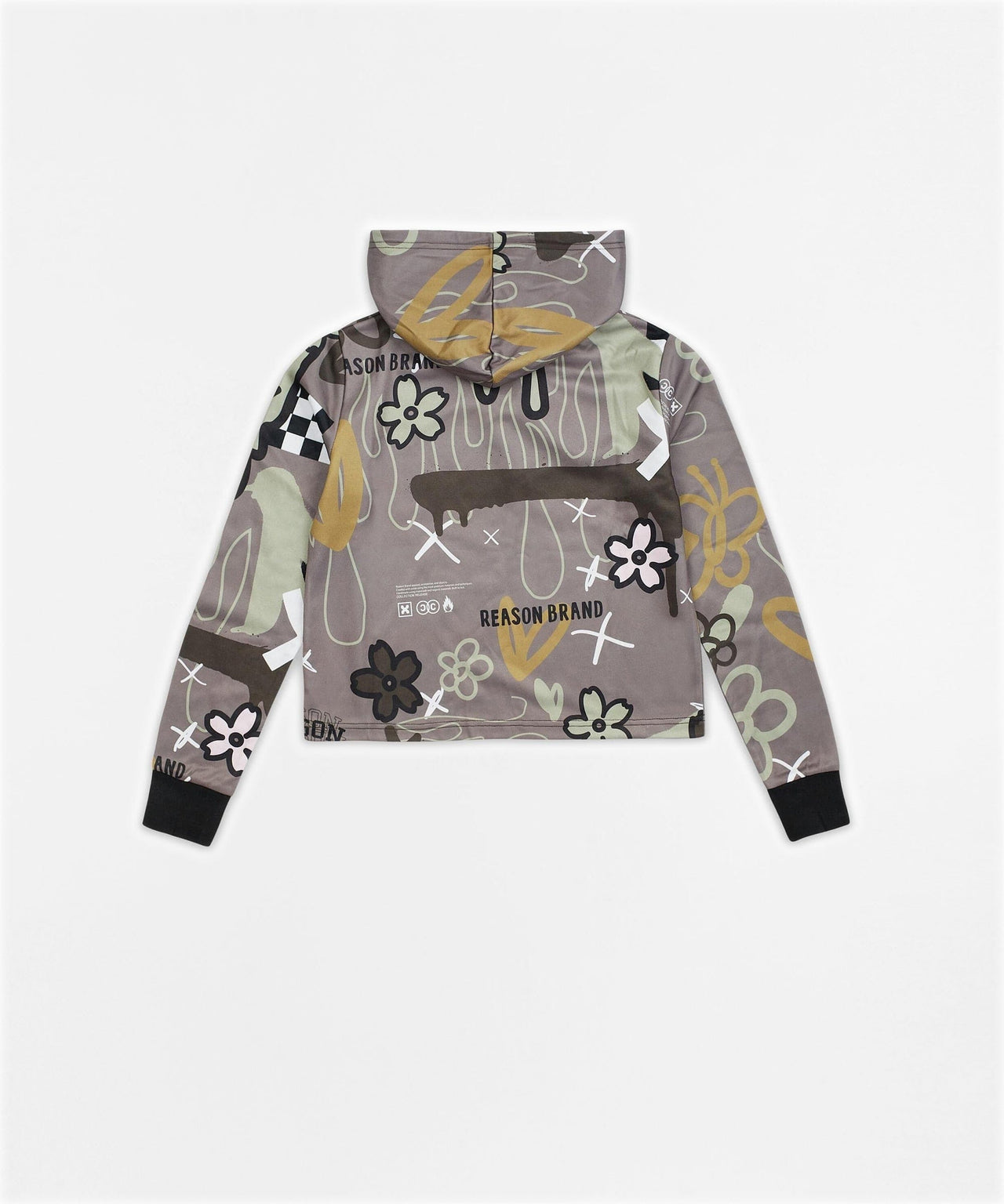 Doodle Women's Graphic Pull-over Long Sleeve Hoodie