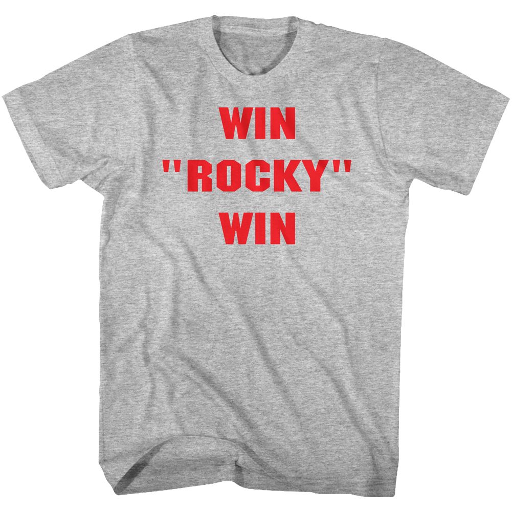 ROCKY-WIN-GRAY HEATHER ADULT S/S TSHIRT