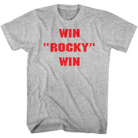Thumbnail for ROCKY-WIN-GRAY HEATHER ADULT S/S TSHIRT