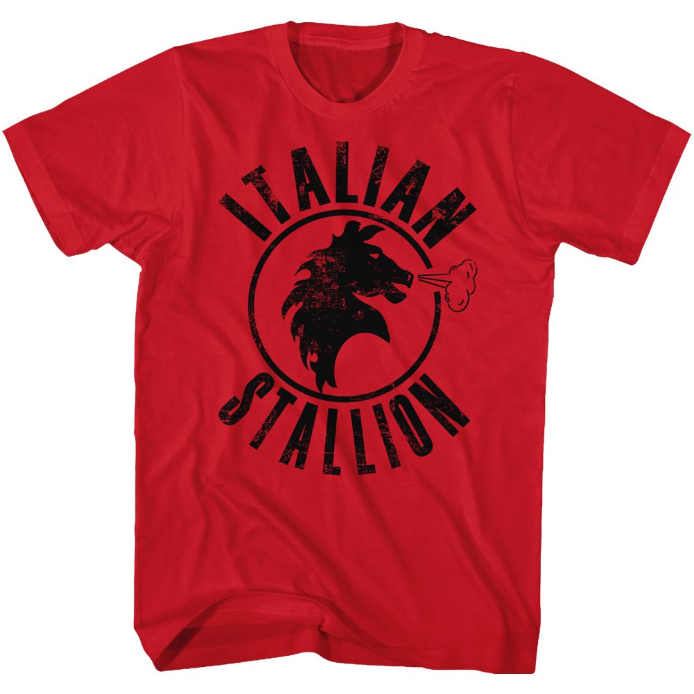 ROCKY-RED STALLION-RED ADULT S/S TSHIRT